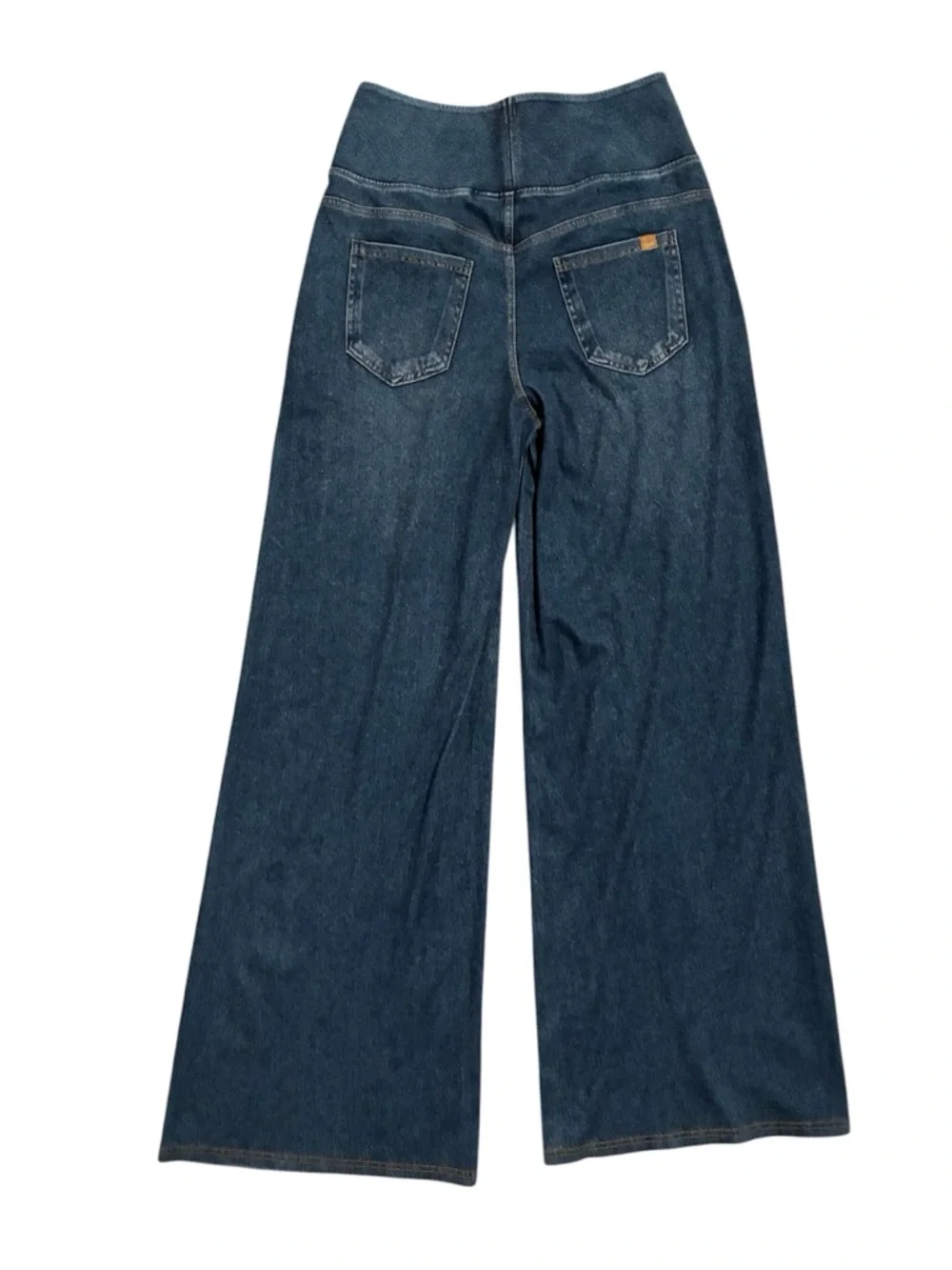 HALARA Jeans Women’s S Blue Flex Denim Wide-Leg High-Rise NEW WITH TAGS! - Picture 6 of 10